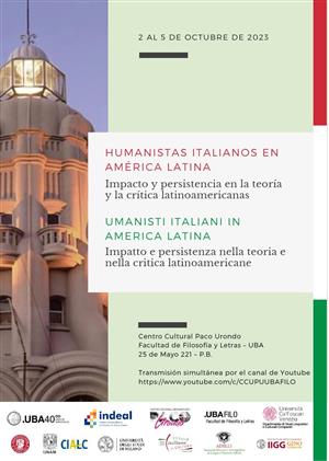 HUMANISTAS ITALIANOS EN AMÉRICA LATINA