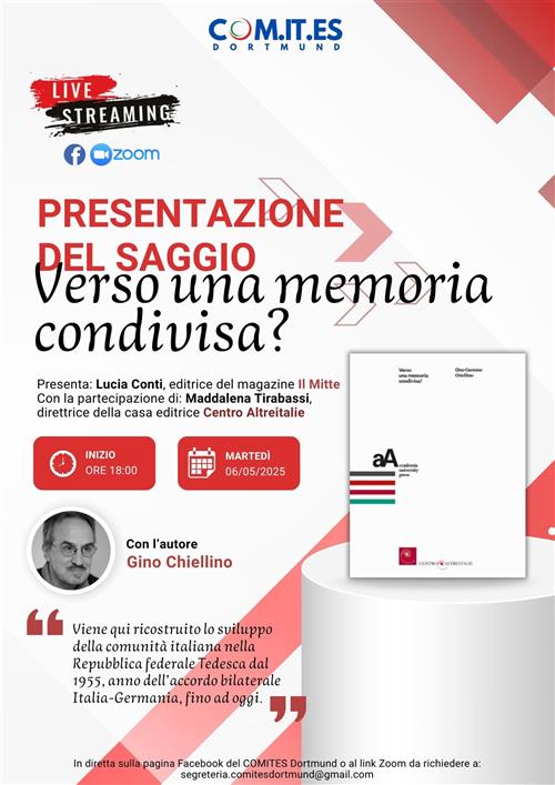 Presentazione "Verso una memoria condivisa"