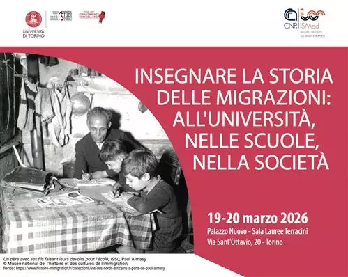 Convegno: Insegnare la storia delle migrazioni: all’università, nelle scuole e nella società