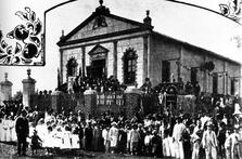 La Società Italiana di Muto Soccorso “Lavoro e Fratellanza, Umberto I”, a Cravinhos (San Paolo) nel 1910